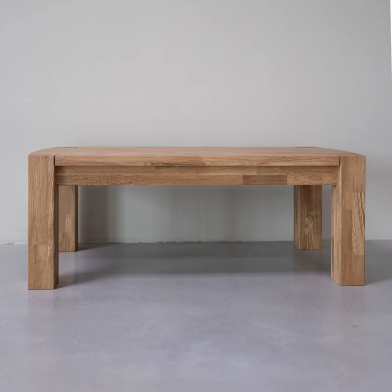 Table basse en bois massif de chêne Balder - NordicStory