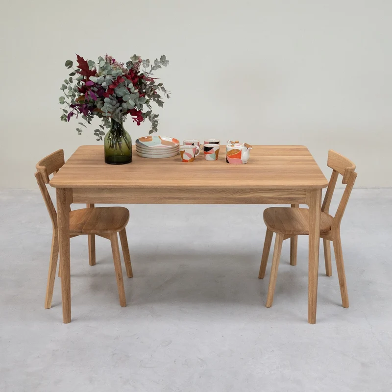 Chaise en bois massif de chêne Victoria - Lot de 2 ou 4 chaises. - NordicStory