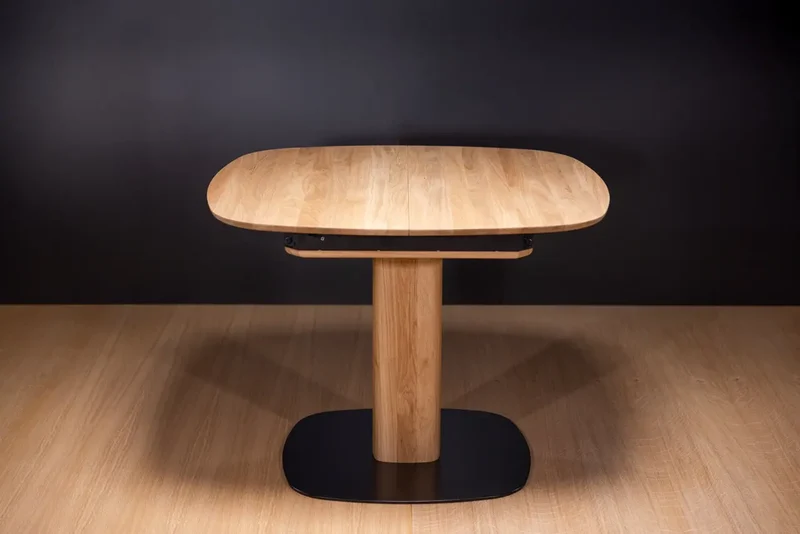 Table de salle à manger fixe en chêne massif LUNA - VESKOR