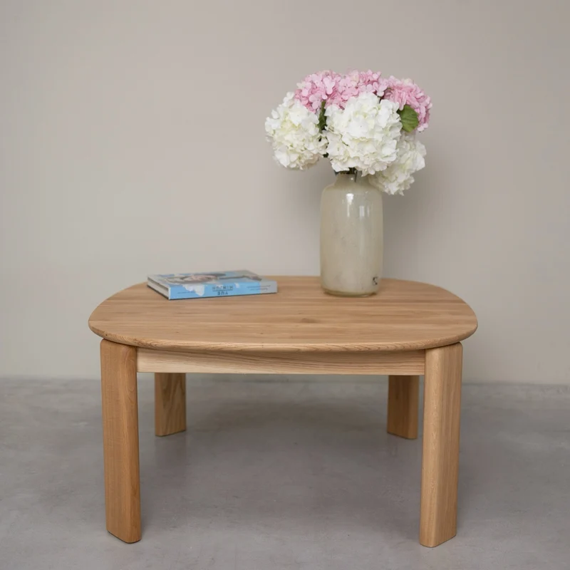 Table basse en bois massif de chêne Victoria - NordicStory