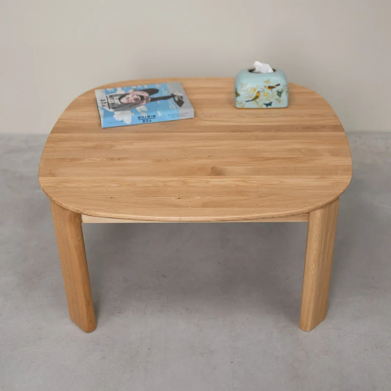 Table basse en bois massif de chêne Victoria - NordicStory