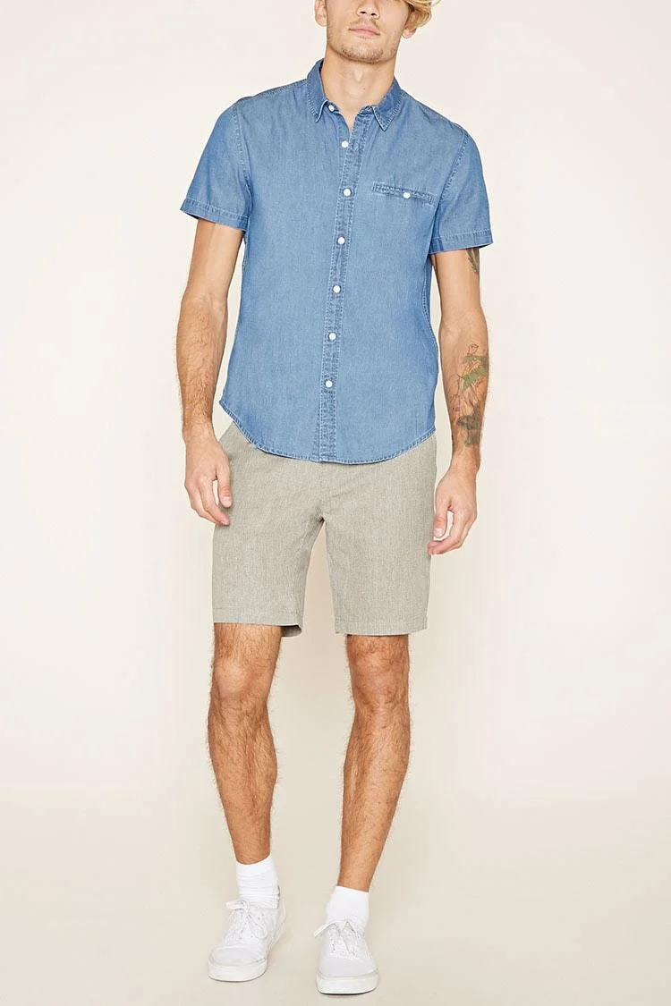 Twill Woven Shorts