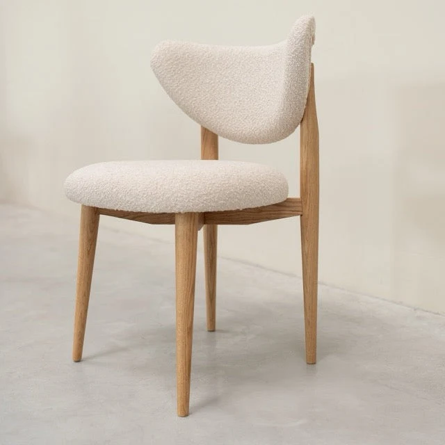 Chaise en bois massif de chêne Nube - Lot de 2 ou 4 chaises - NordicStory