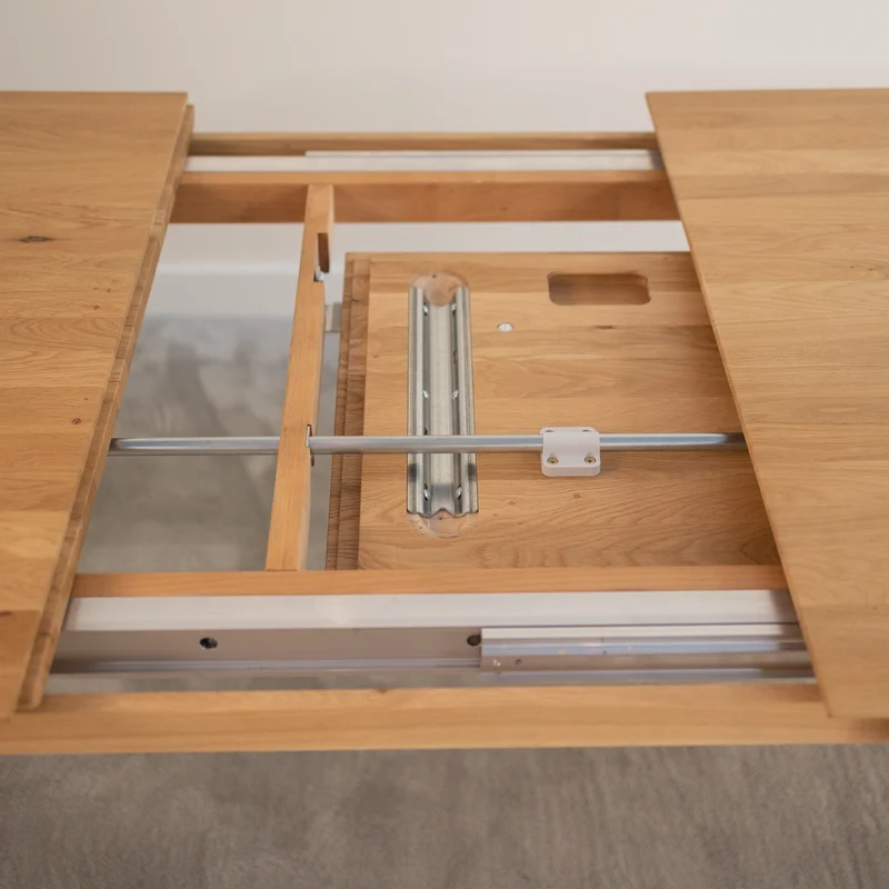 Table de salle à manger extensible en chêne massif VERDI - VESKOR
