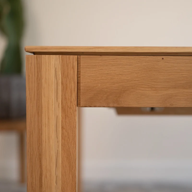 Table de salle à manger extensible en chêne massif VERDI - VESKOR