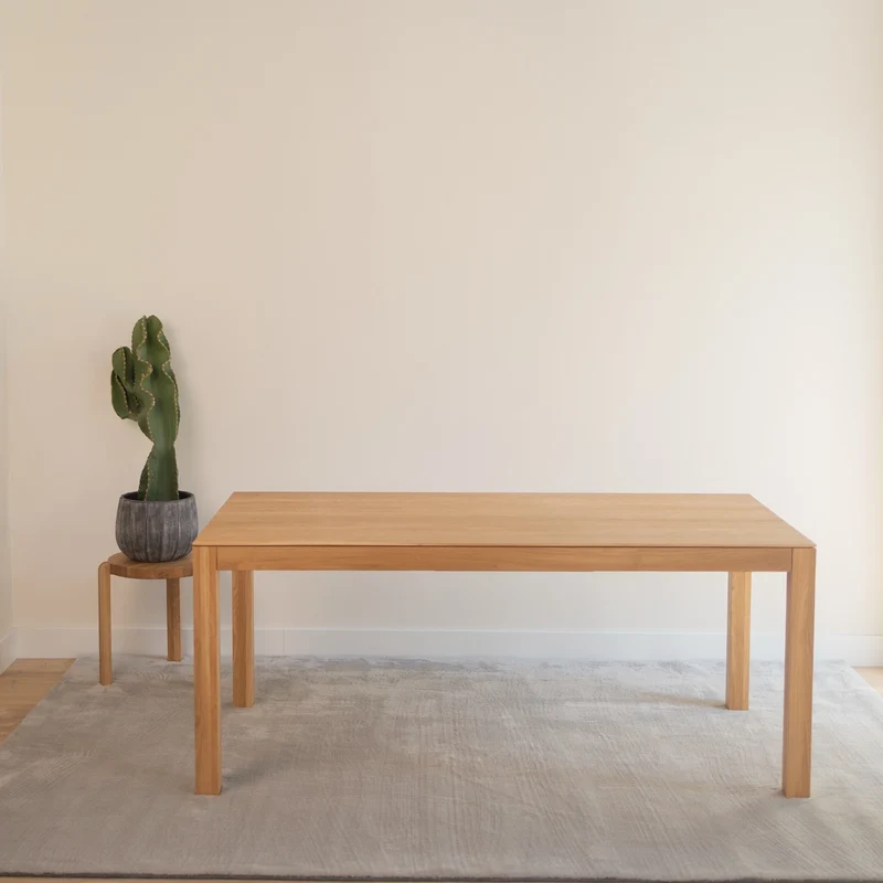 Table de salle à manger fixe en chêne massif VERDI - VESKOR