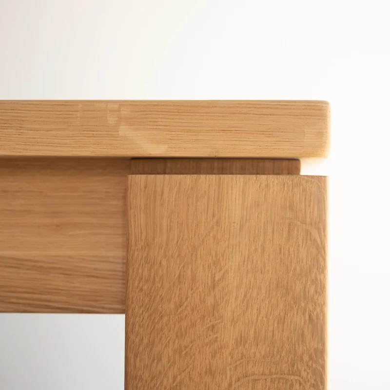 Table de salle à manger fixe en chêne massif LUX 2020 - VESKOR