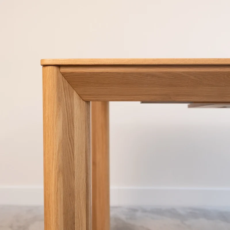 Table de salle à manger fixe en chêne massif DITA - VESKOR