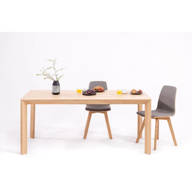 Table de salle à manger fixe en chêne massif DITA - VESKOR