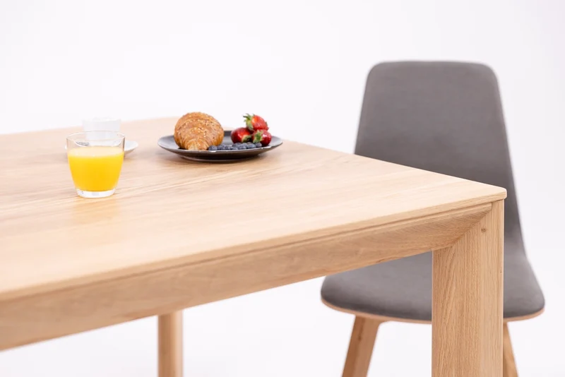 Table de salle à manger fixe en chêne massif DITA - VESKOR