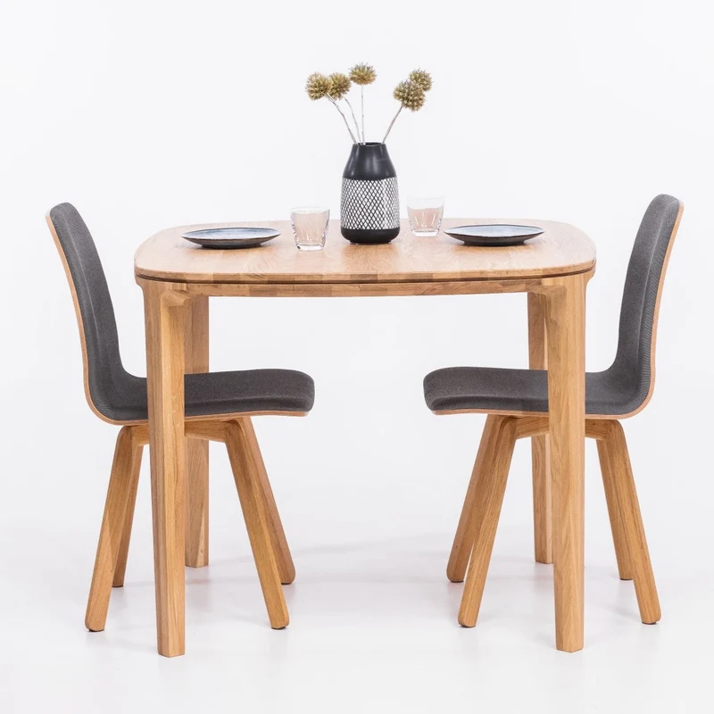 Table de salle à manger fixe en bois de chêne massif IKONA - VESKOR