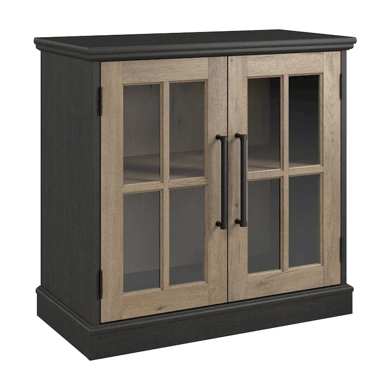 Armoire de rangement 32" avec portes vitrées