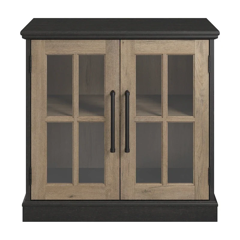 Armoire de rangement 32" avec portes vitrées