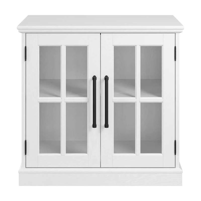 Armoire de rangement 32" avec portes vitrées