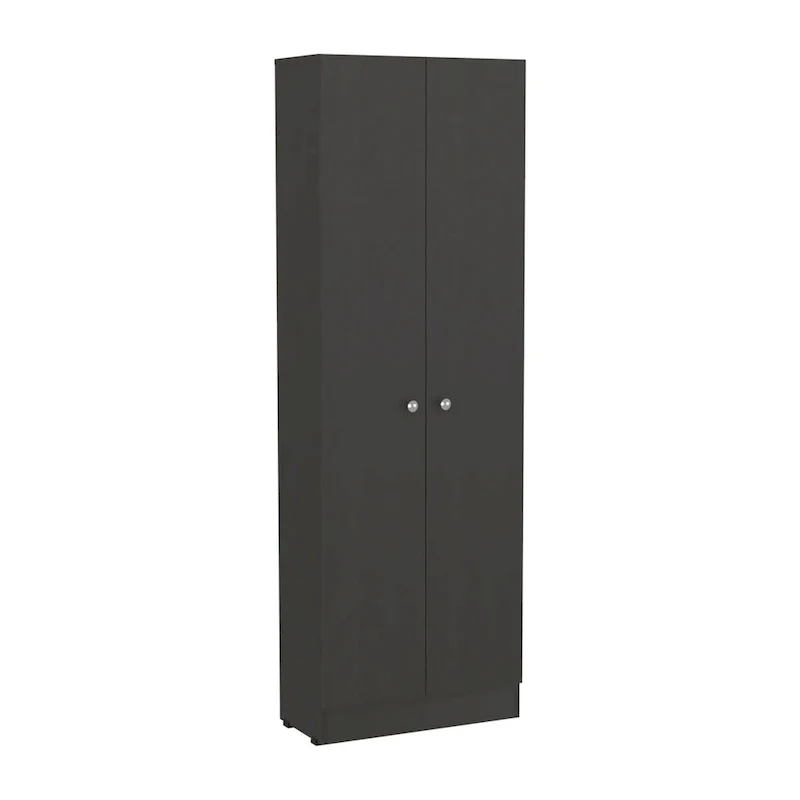 Armoire à linge sur pied avec 5 étagères L 60 cm x H 180,5 cm