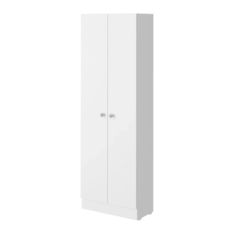 Armoire à linge sur pied avec 5 étagères L 60 cm x H 180,5 cm