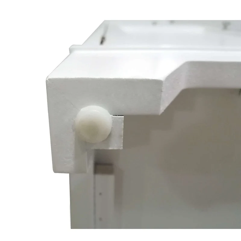 Meuble de Rangement Haut pour Salle de Bain - Colonne de Salle de Bain, Blanc