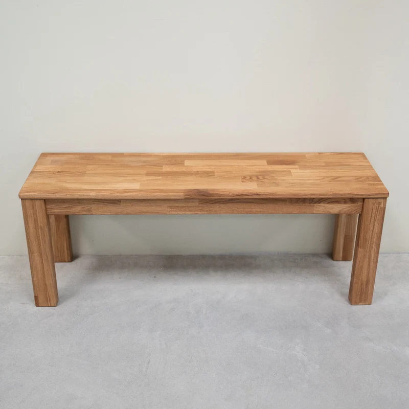 Banc en bois massif de chêne Mauritz 4 - NordicStory