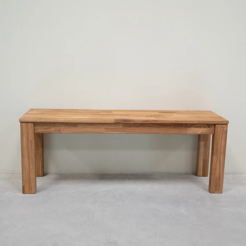 Banc en bois massif de chêne Mauritz 4 - NordicStory