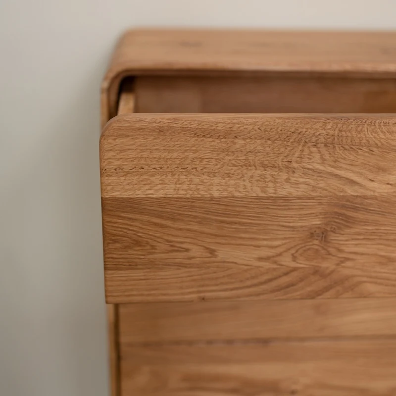 Commode en bois massif de chêne Genève 3 - NordicStory