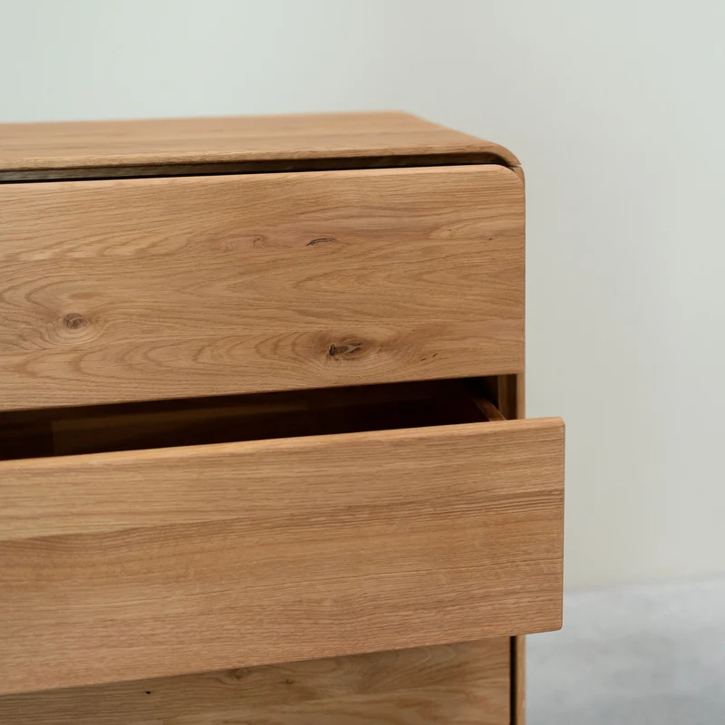 Commode en bois massif de chêne Genève 2 - NordicStory