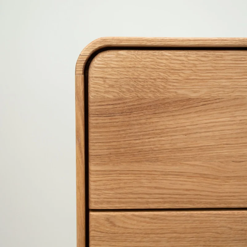 Commode en bois massif de chêne Genève - NordicStory
