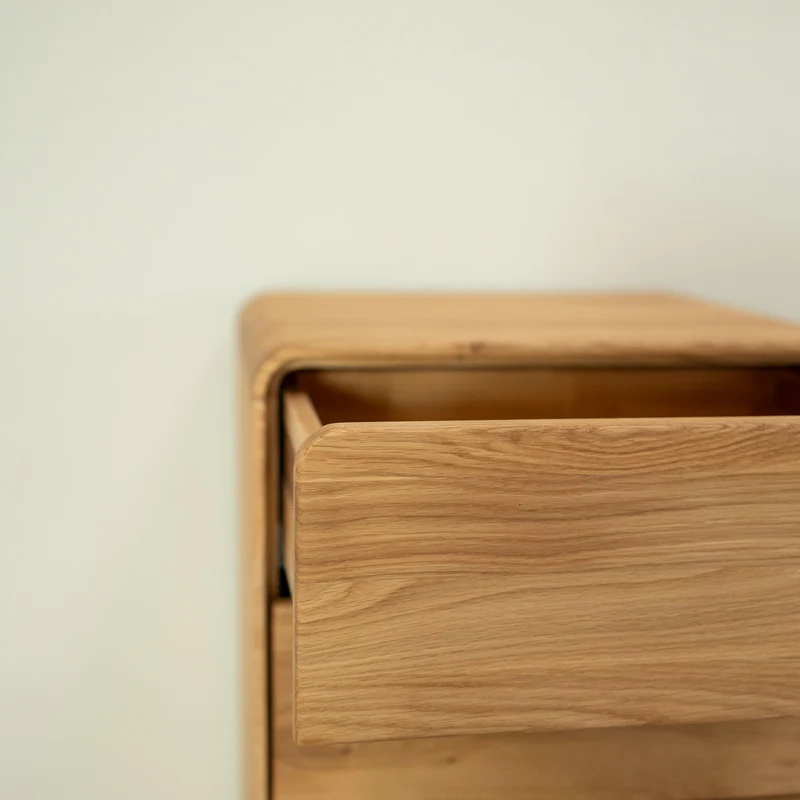 Chiffonnier en bois massif de chêne Genève 1 - NordicStory