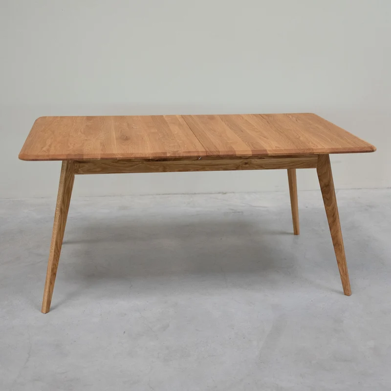 Table à manger extensible en bois massif de chêne Genève - NordicStory