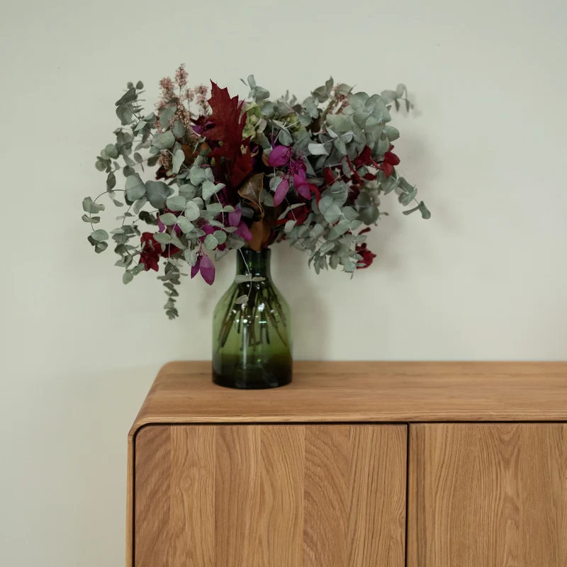 Buffet 3 portes en bois massif de chêne Genève 2 - NordicStory