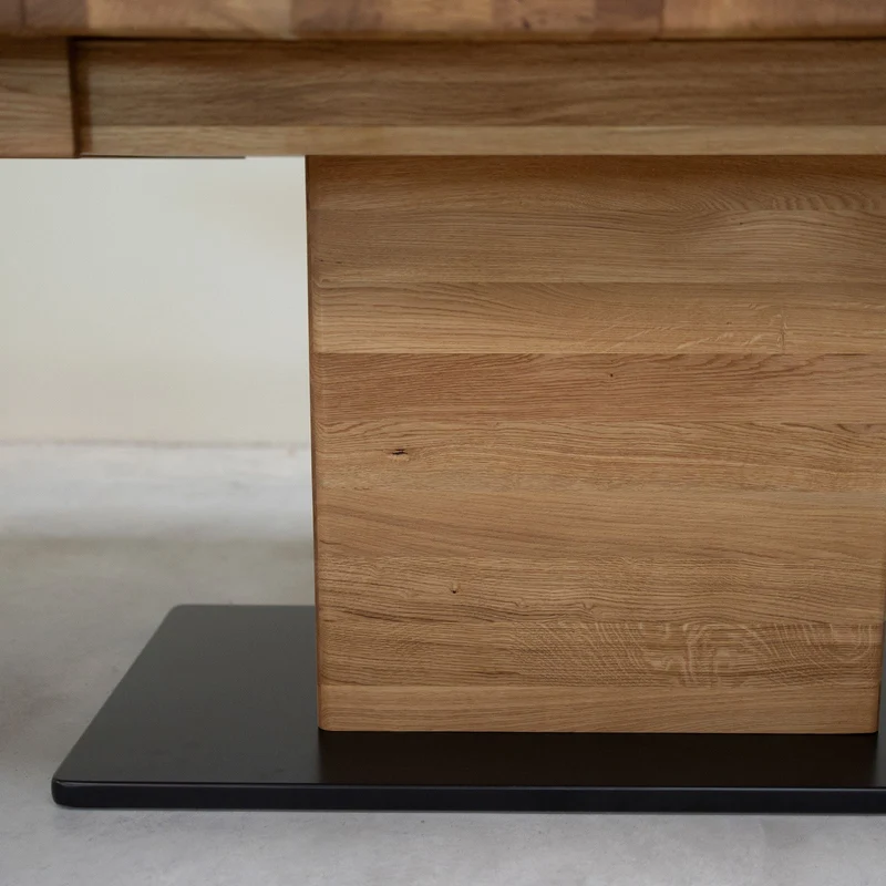 Table basse en bois massif de chêne Bremen - NordicStory