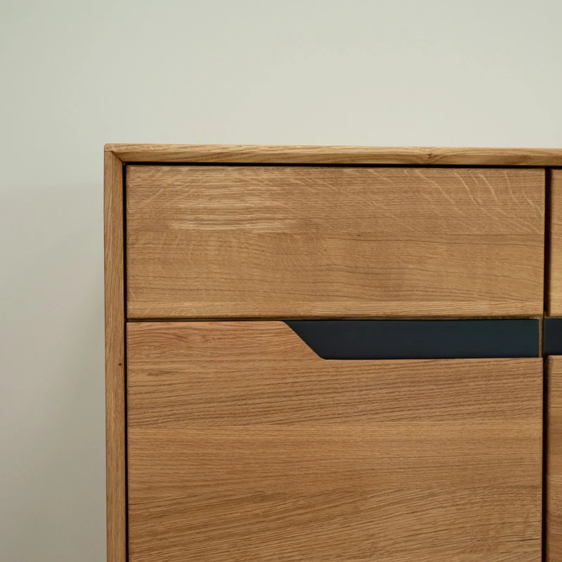 Buffet en bois massif de chêne Bremen - NordicStory