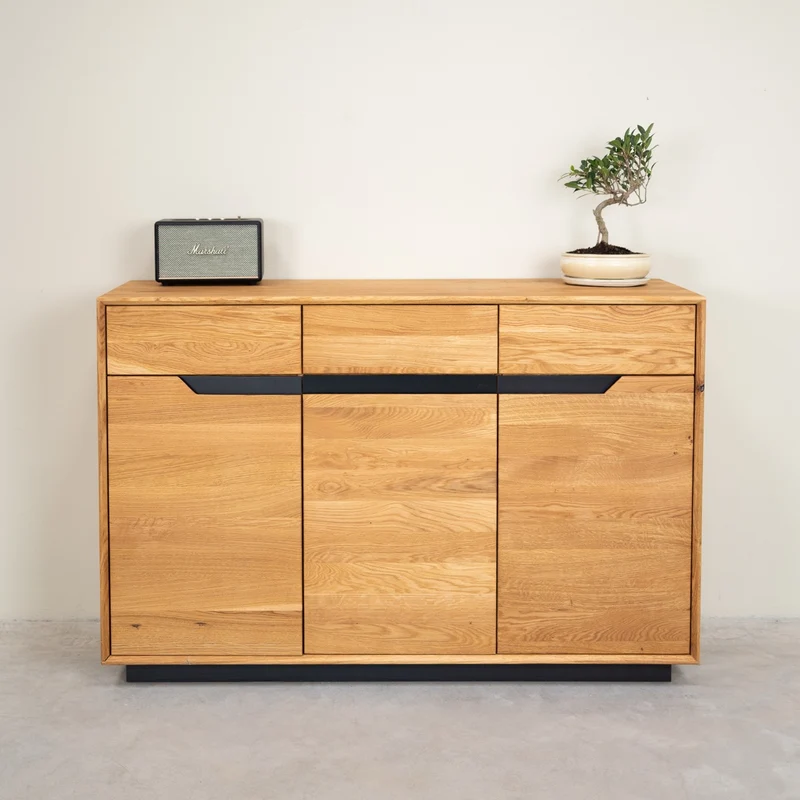 Buffet en bois massif de chêne Bremen 2 - NordicStory