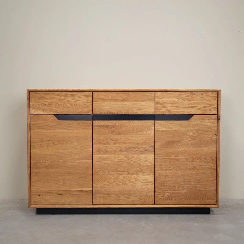 Buffet en bois massif de chêne Bremen 2 - NordicStory