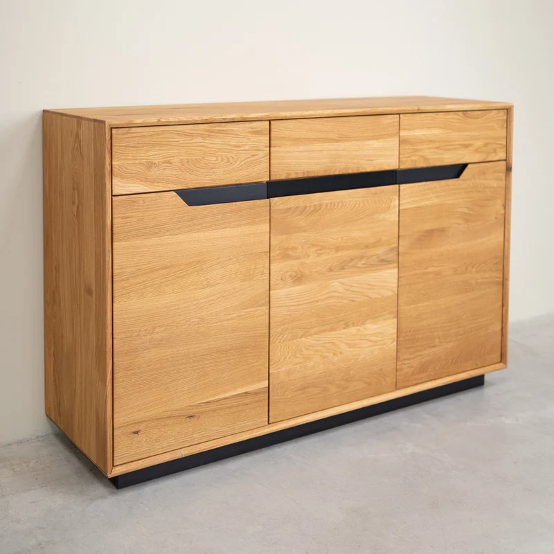 Buffet en bois massif de chêne Bremen 2 - NordicStory