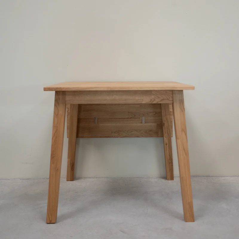Table à manger extensible en bois massif de chêne Tomas - NordicStory