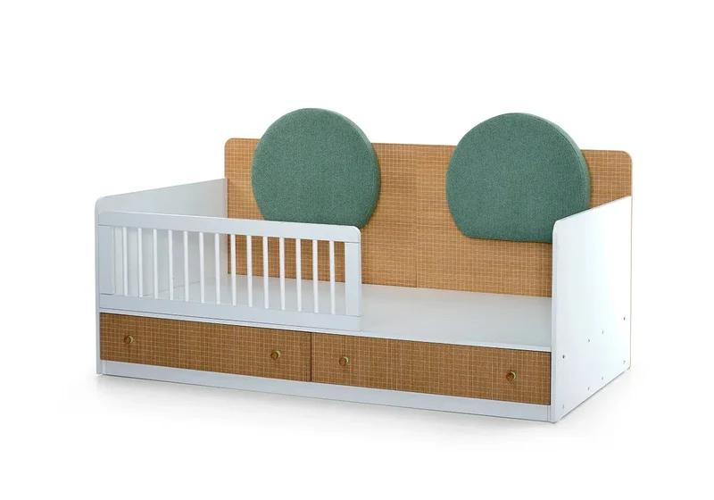 Ensemble chambre bébé Montessori vert JOLLY