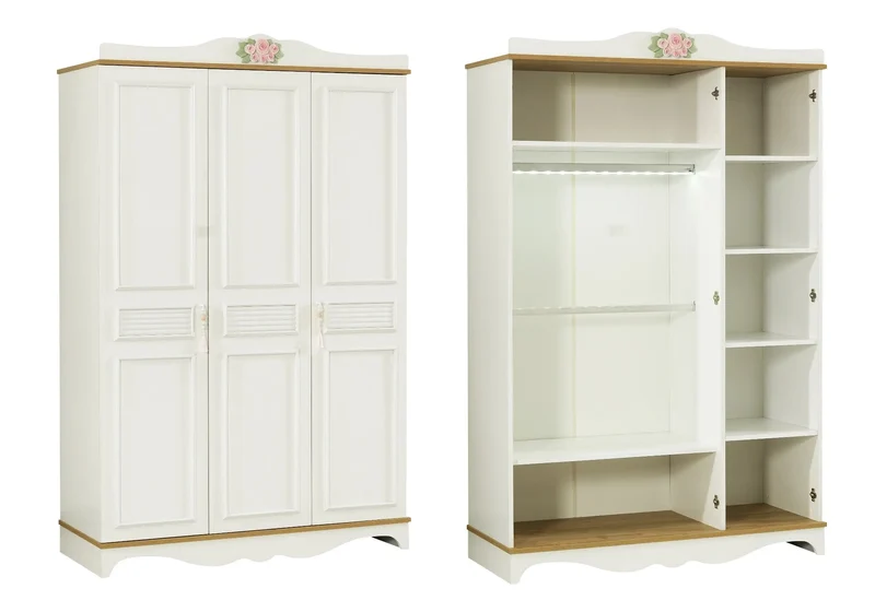 Ensemble chambre bébé rose LUNA