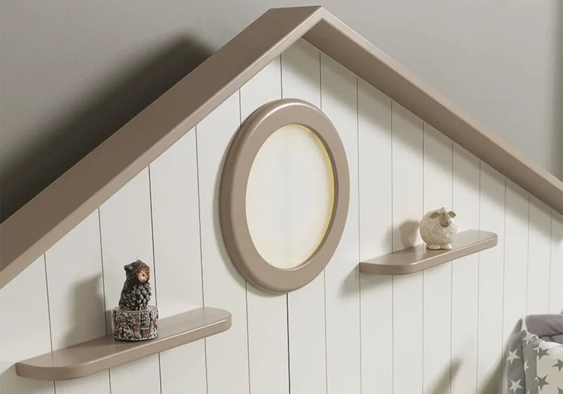 Ensemble chambre bébé Montessori vert ATLAS