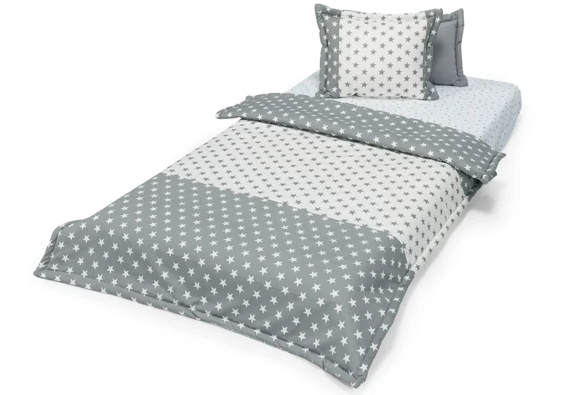 Ensemble chambre bébé fille Montessori gris ALVIN