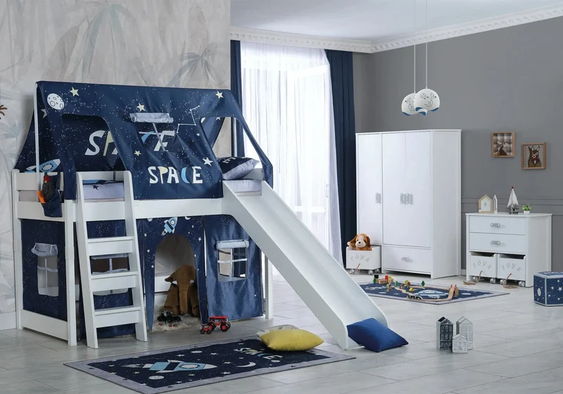 Ensemble de chambre enfant montessori MY WORLD SPACE MAX
