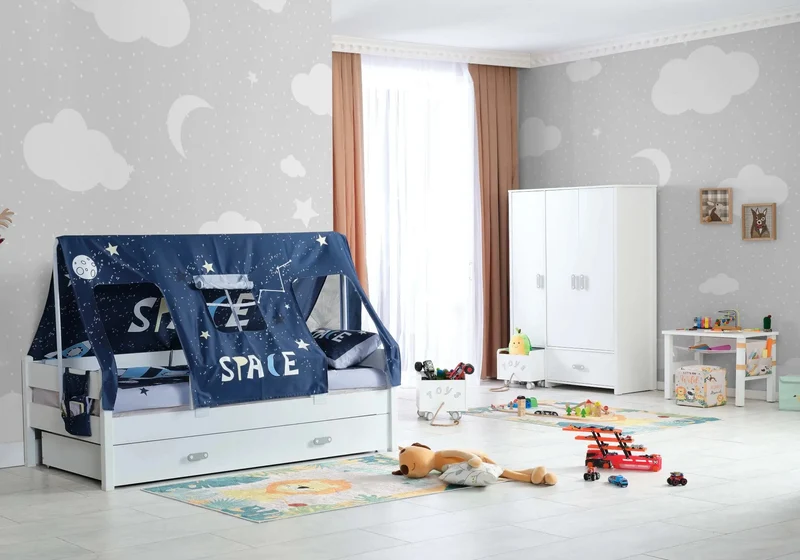 Ensemble de chambre enfant montessori MY WORLD SPACE MAX