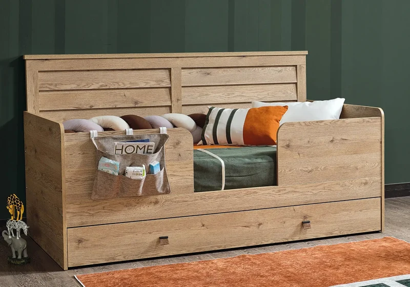 Ensemble de chambre enfant montessori taupe PETRA