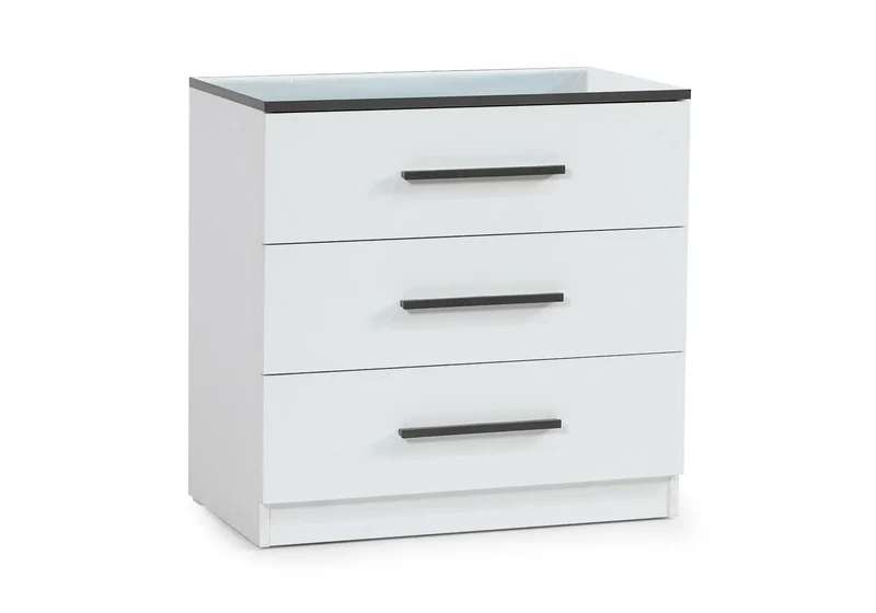 Ensemble de chambre jeune moderne anthracite INFINITY