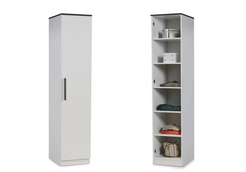 Ensemble de chambre jeune moderne blanc INFINITY