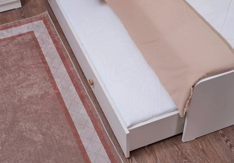Ensemble de chambre jeune moderne crème OSCAR