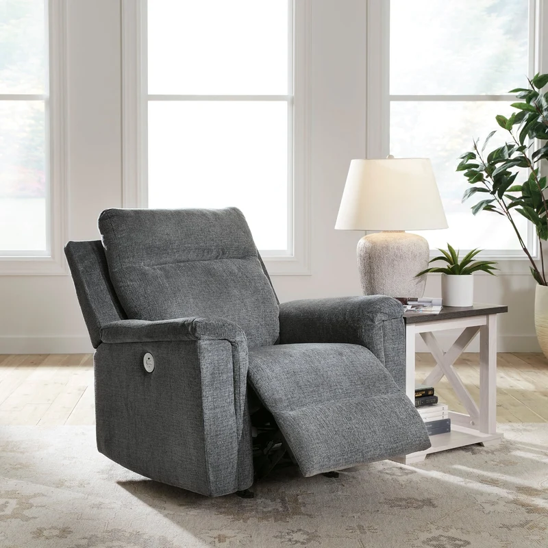 Fauteuil berçant et motorisé en tissu - Barnsana