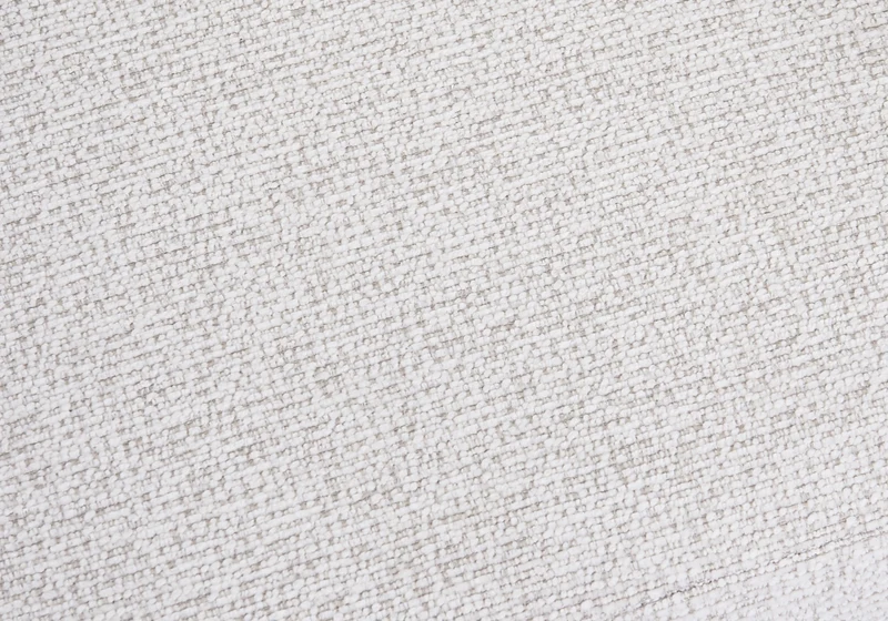 Fauteuil de table tissu chiné écru pieds noyer - Soho x4