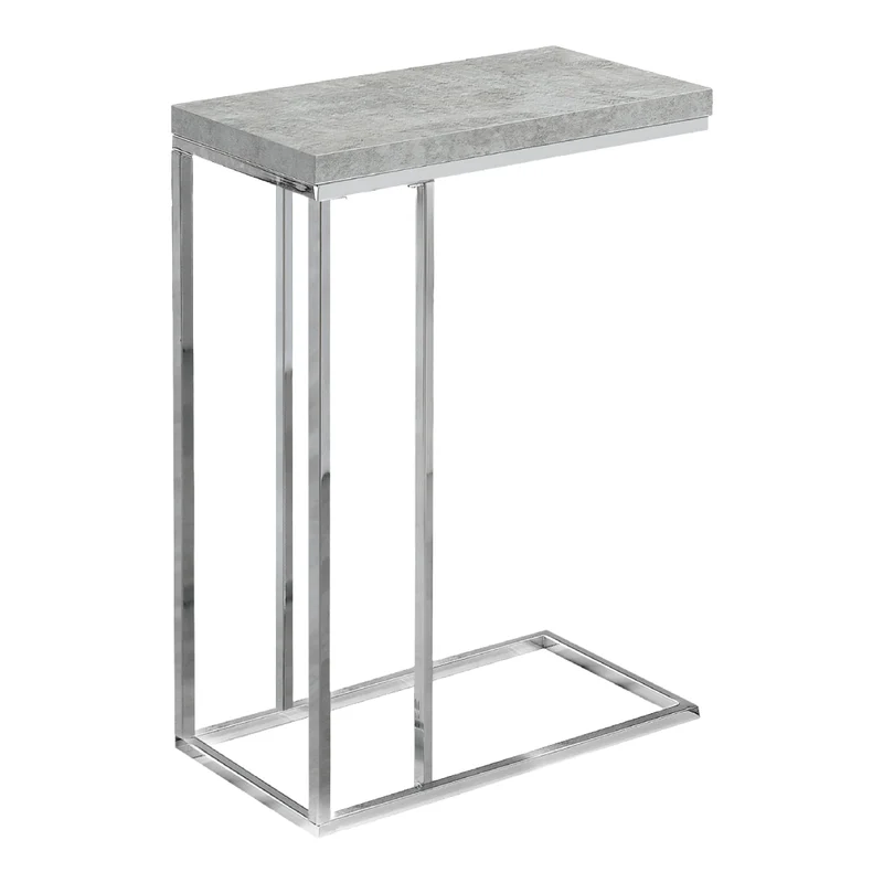 Table d'appoint en MDF/stratifié en métal chromé - I 3007-3008-3088-3228-3253-3372