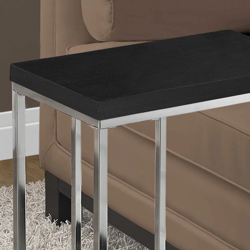 Table d'appoint en MDF/stratifié en métal chromé - I 3007-3008-3088-3228-3253-3372
