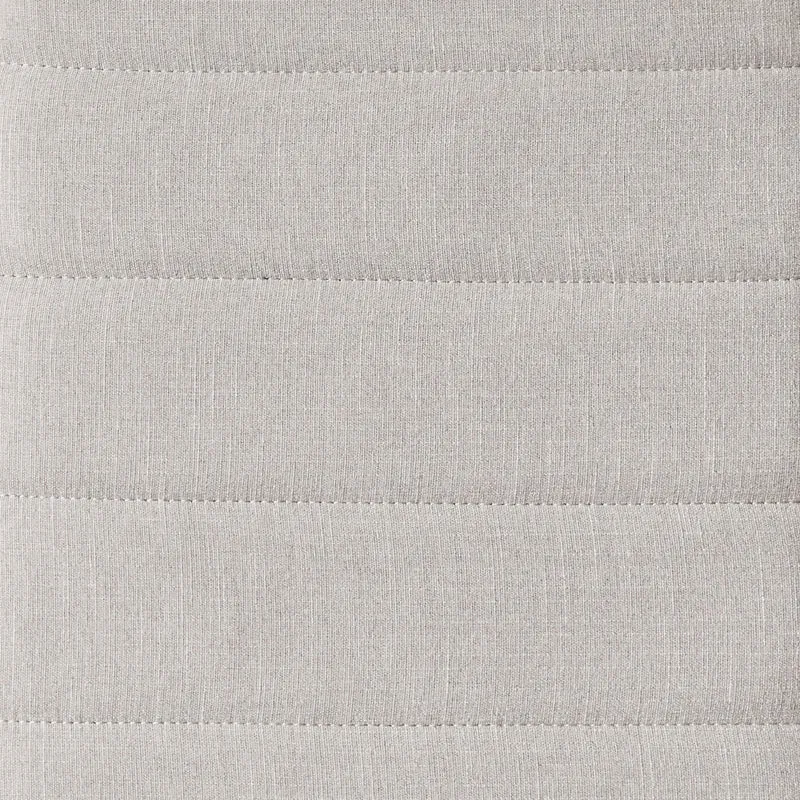 Ensemble de 2 chaises de salle à manger rembourrées en tissu beige pâle - Tomtyn